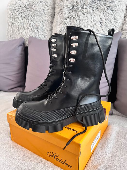 41 Sklep Nowe botki damskie biker workery trapery AX2106-1e