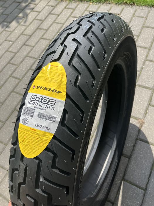 MT90B16 Dunlop D402 72H TL Przód HARLEY-DAVIDSON 2025 nowa 130/90B16