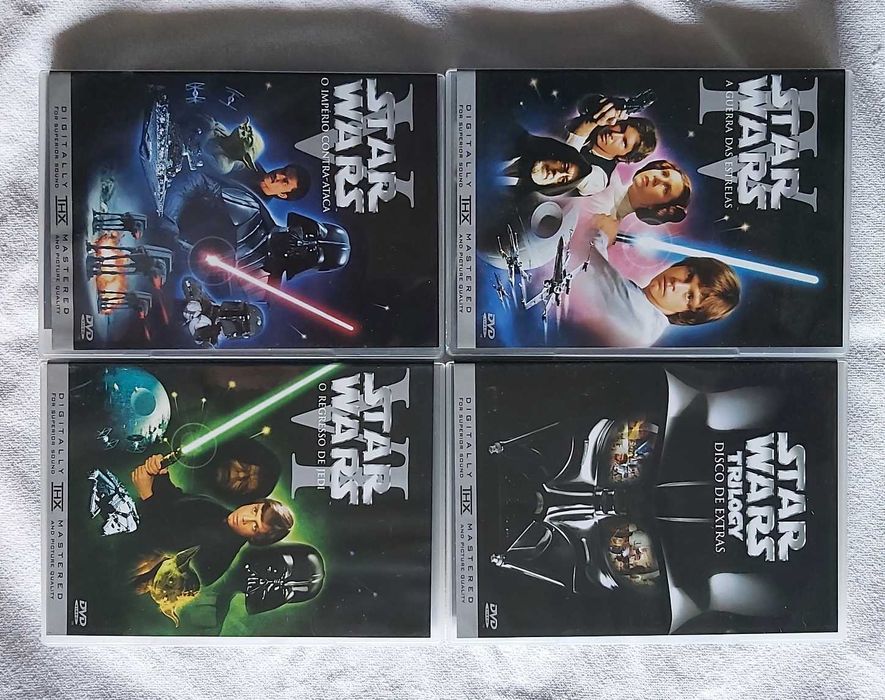 Dvd Star Wars trilogy IV/V/VI Edição Especial
