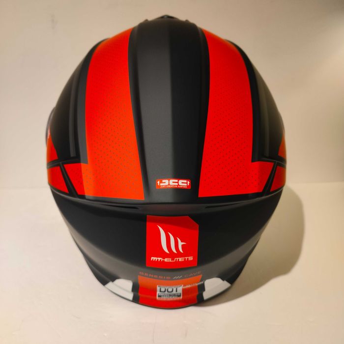 Capacete modular MT Genesis SV Mota scooter novo