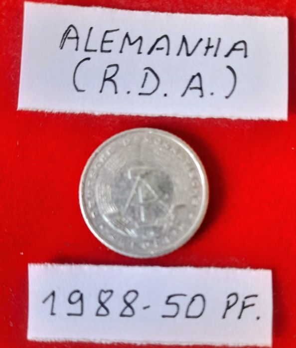 Moedas Alemanha épocas diferentes