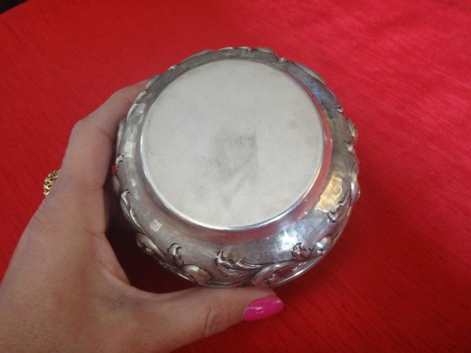 Srebrne puzderko - szkatułka