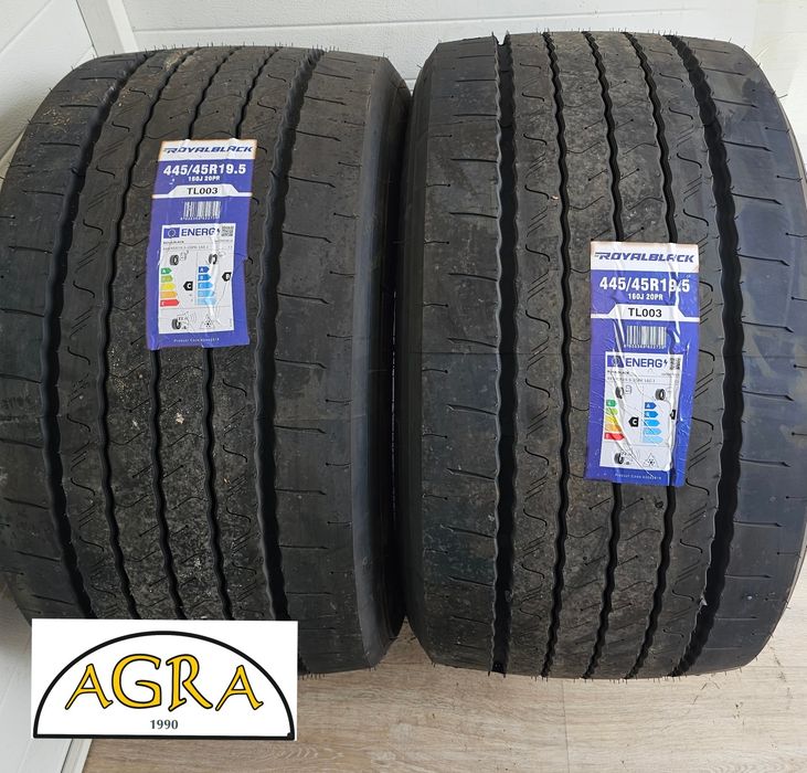 445/45R19.5 (970netto) ROYAL BLACK opona nowa naczepa mega mocna