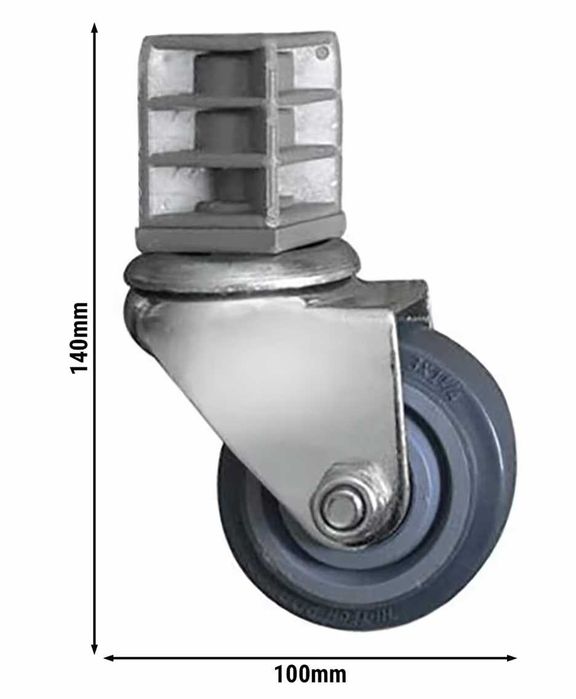 BANCADA de trabalho de aço inox - NOVA NA CAIXA - com rodízio