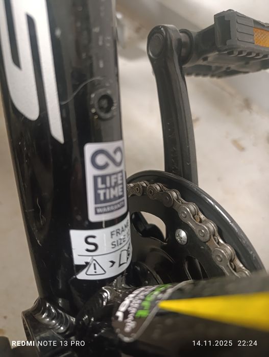 Rower Kross 1.0 jr, rama S ,koła 24 cale