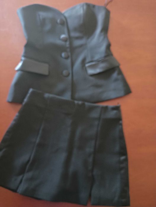 Top cai cai e shorts ZARA tamanho S