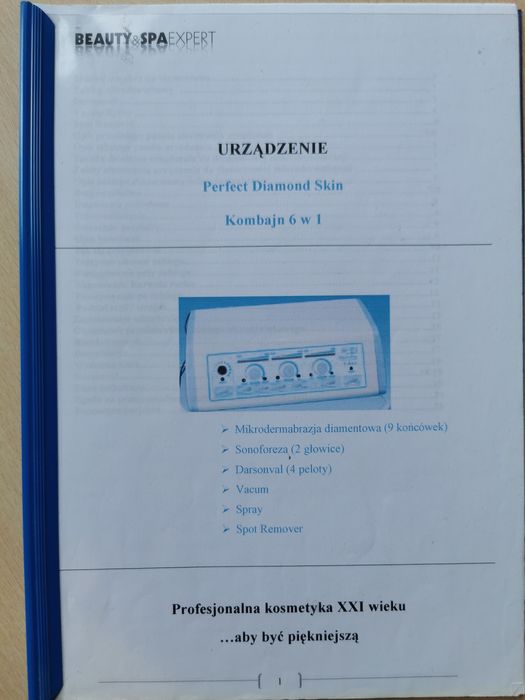 Urządzenie kosmetyczne, kombajn 6w1 Perfect Diamond Skin