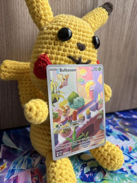 Bulbasaur Full Art - 143/142 - Stellar Crown