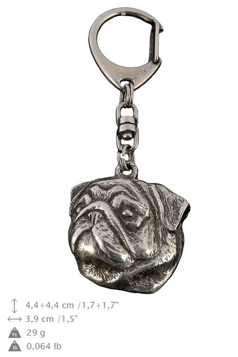 Mops, Pug II brelok w pudełku Art-Dog