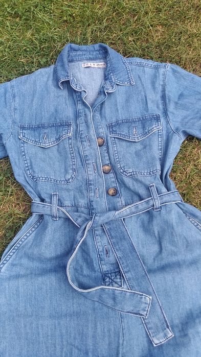 Jeansowy kombinezon Denim Co. 32