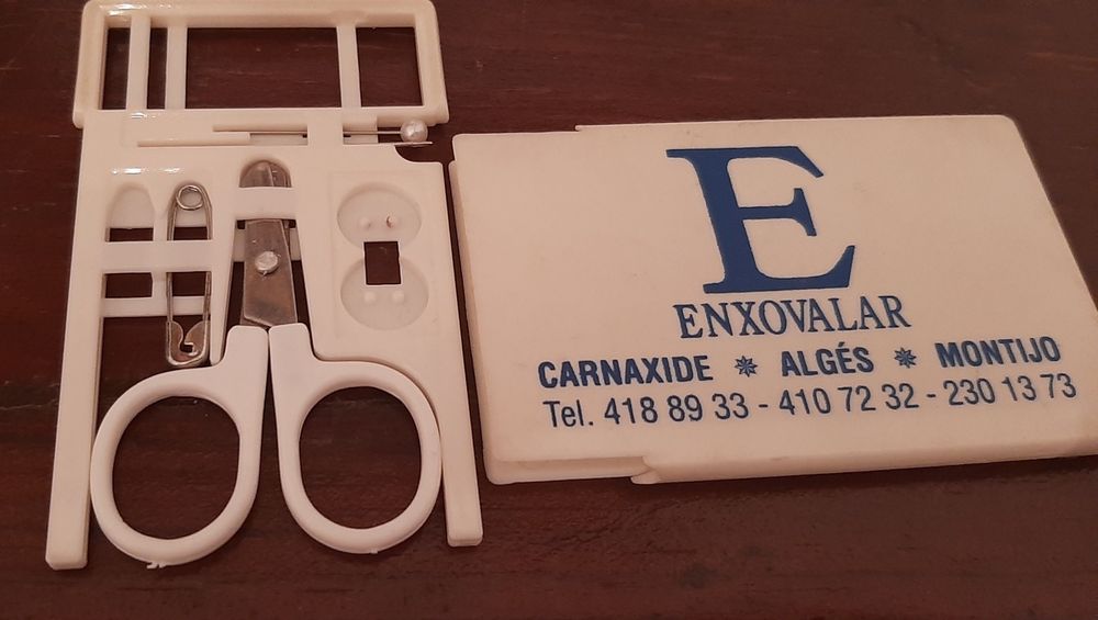 Mini kit costura enxovalar anos 70 para colecionadores