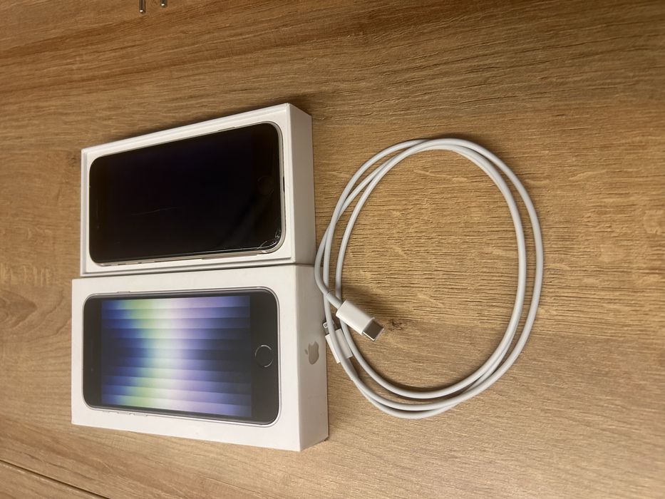 iPhone SE 2022 (3. gen.) 64 GB | Bateria 97% |Komplet Sprawny