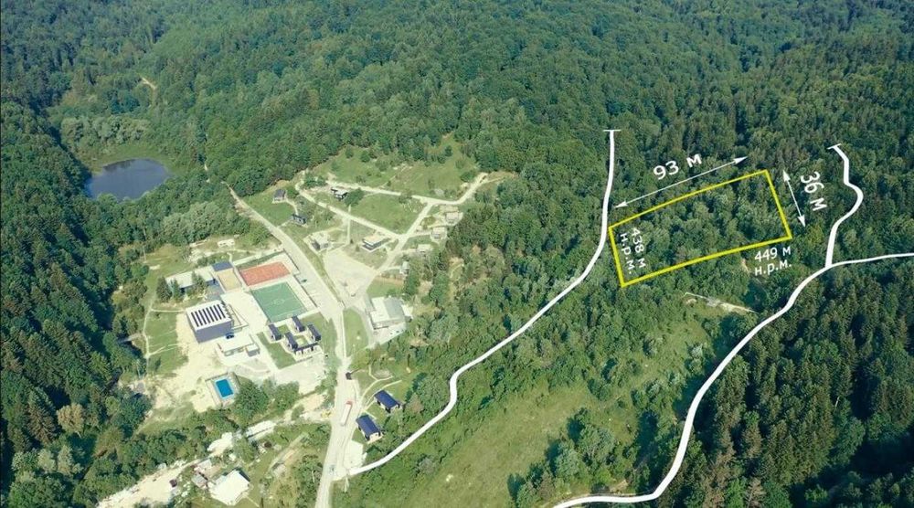 ділянка для будівництва, м.Борислав. біля лісу та недалеко озера 32сот