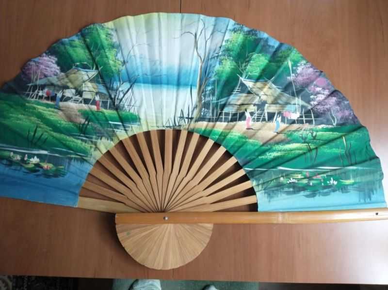 wachlarz ozdoba na ścianę