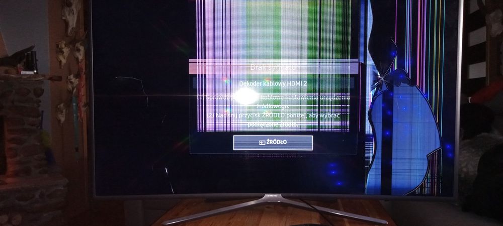 Telewizor zakrzywiony ekran Samsung