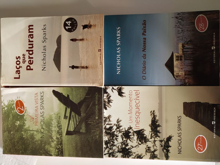 4 Livros Nicholas Sparks