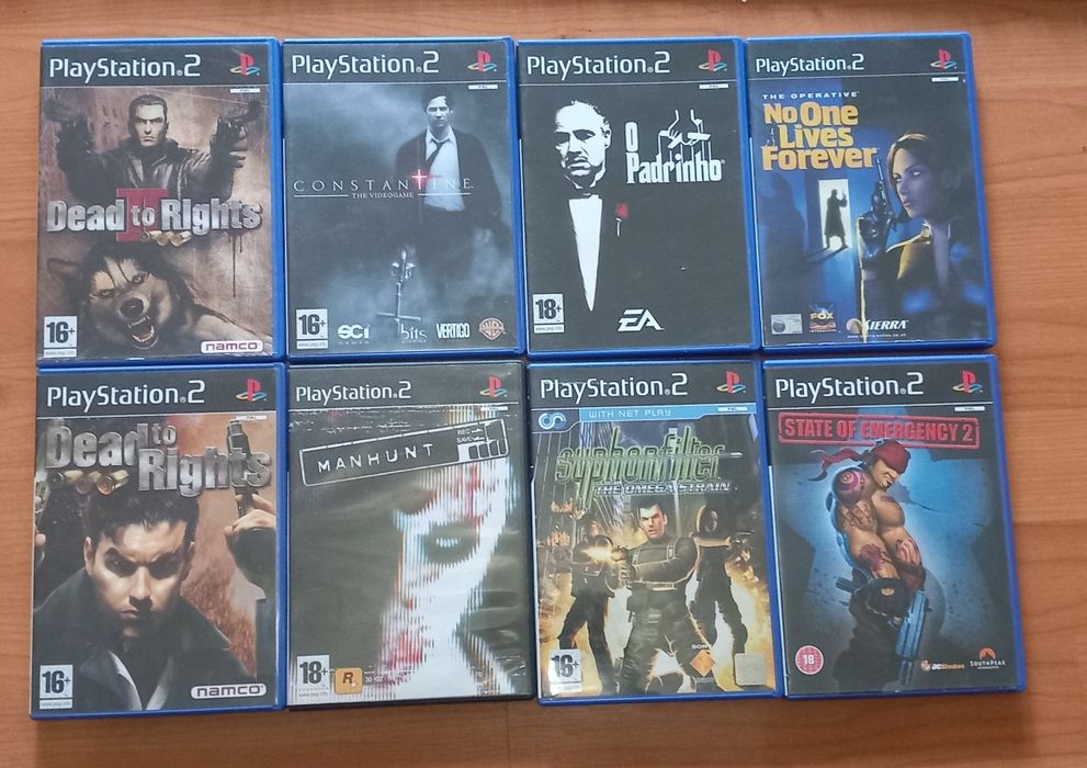 Varios jogos playstation 2