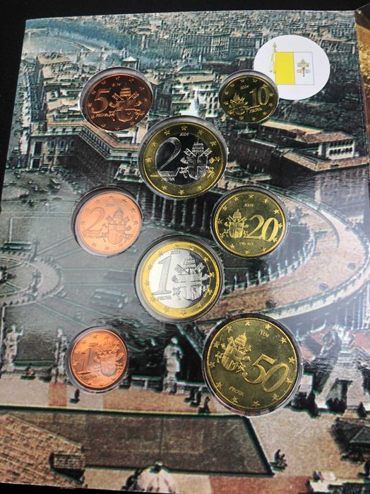 Ensaios de moedas - Vaticano 2004 Papa João Paulo II
