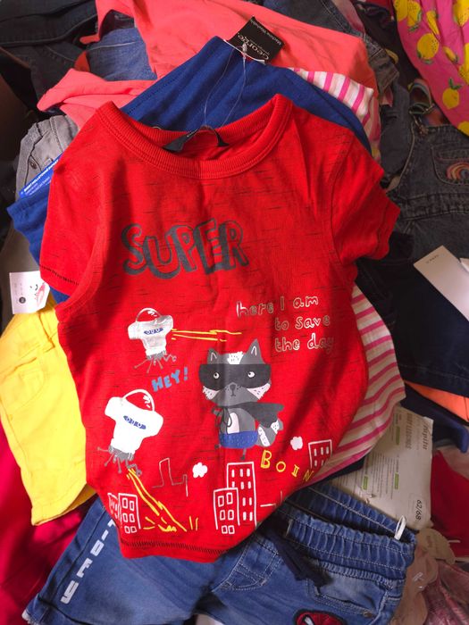 Продам дитячі речі сток оптом. По 100 од