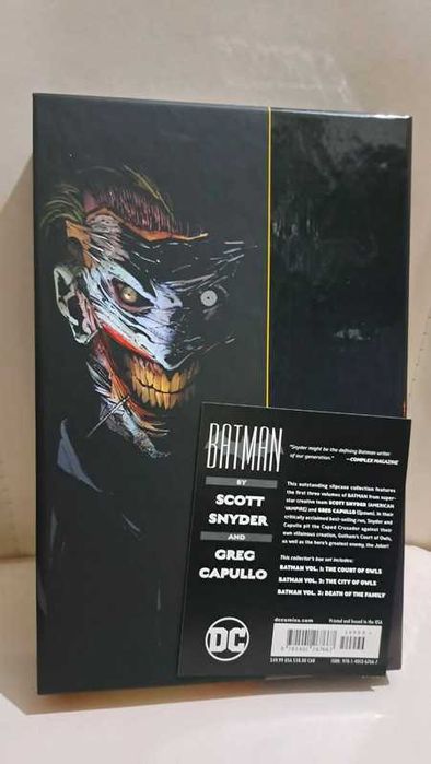 Livro: Batman Boxset V.1-3