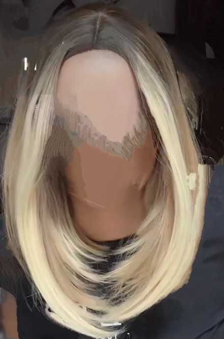 Nowa peruka long bob premium blond