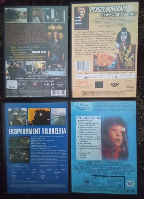 Poszukiwany żywy lub martwy  Black dog E.T. Eksperyment Filadelfia