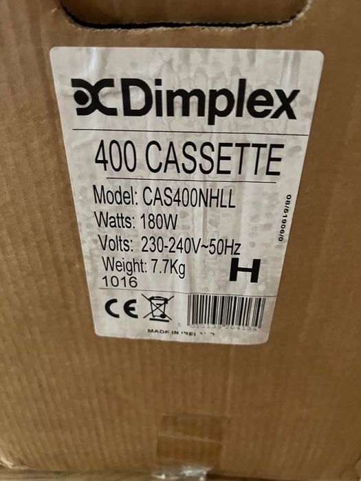 Kaseta kominkowa  dimplex  optimyst 400 LED  cassette