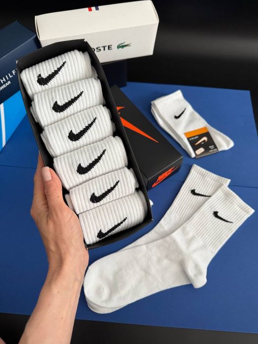 Чоловічі шкарпетки носки довгі шкарпекти теніс Адідас Найк