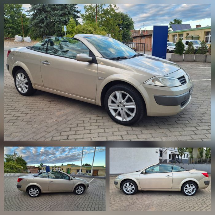 Renault Megane Cabrio automat 1.6 benzyna.