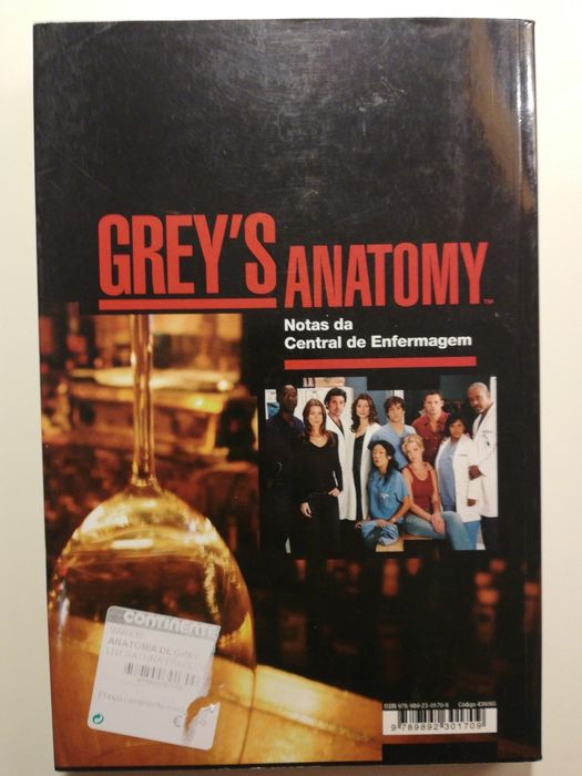 Livro Série Anatomia de Grey