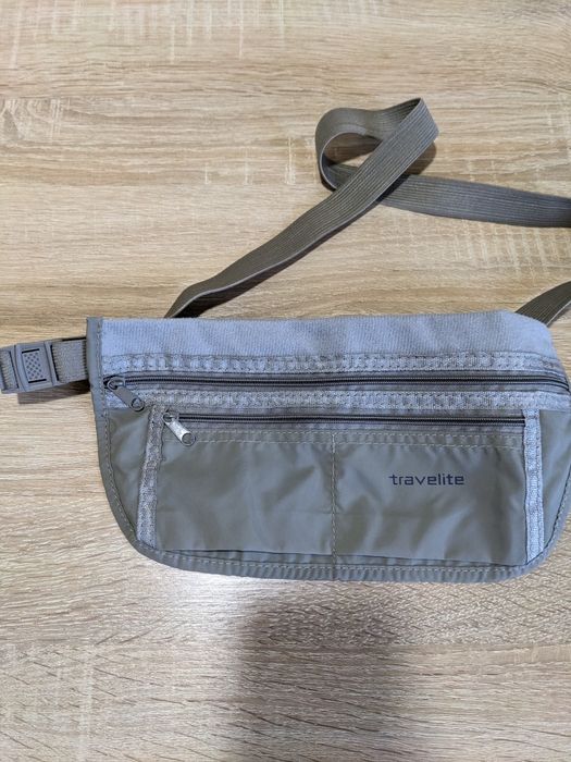 Гаманці туристичні поясні, нагрудні фірмові Jack Wolfskin, Travelite