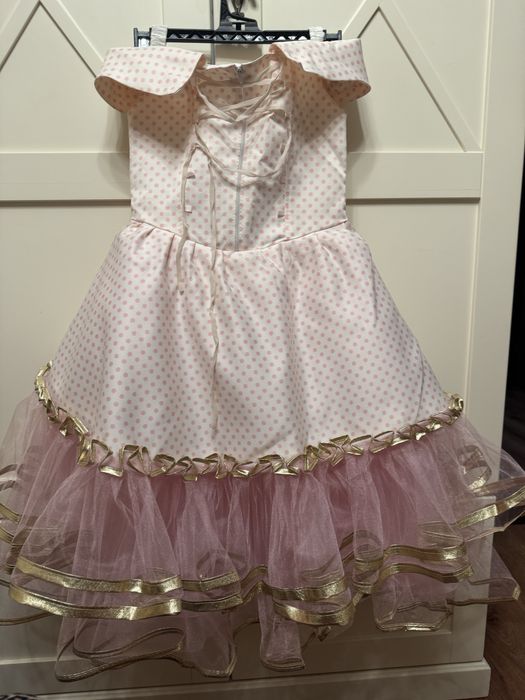 Детское новогоднее платье