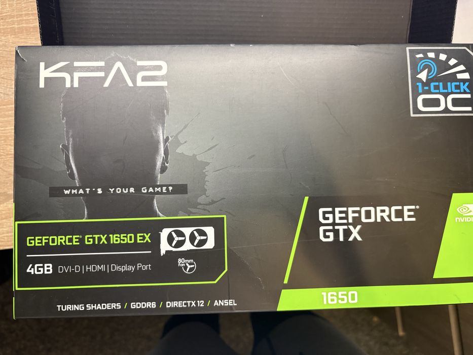 Karta graficzna NVIDIA GEFORCE GTX 1650 ex