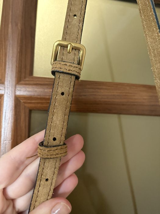 Замшева сцмка mango