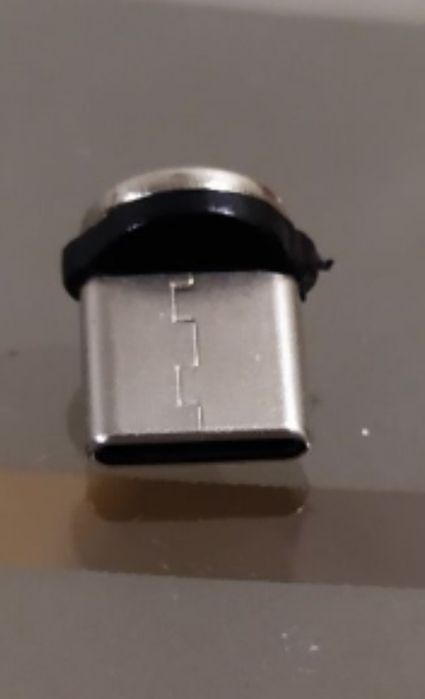 Магнитный наконечник-адаптер-разъем зарядного магнитного кабеля Type С