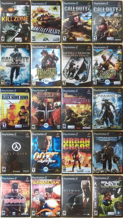 Нові Диски з іграми для Sony Playstation 2/PS2/ПС2/ps2/пс2.