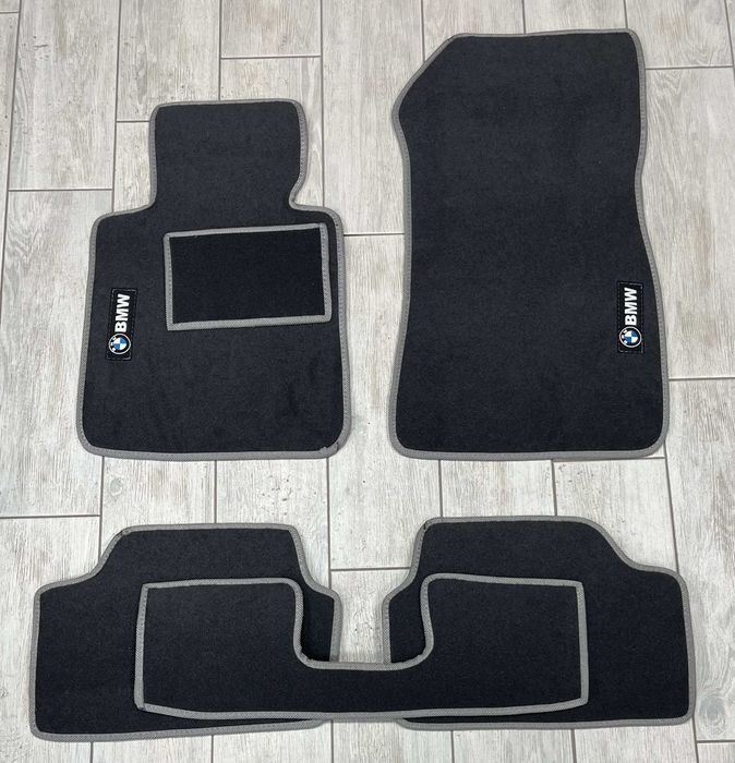 Авто коврики в салон ворс BMW G30 F30 F25 F15 F10 E90 E84 E70 E60 E53