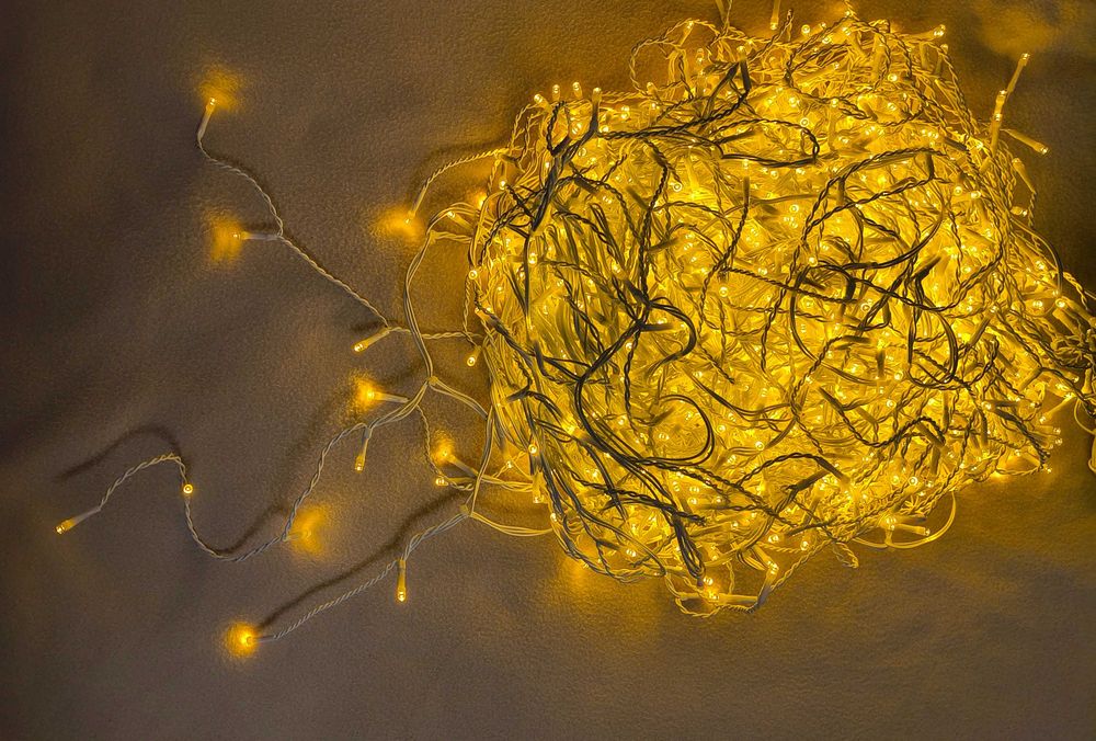 Łańcuch świetlny, sople na zewnątrz 24 metry - 960 szt lampki