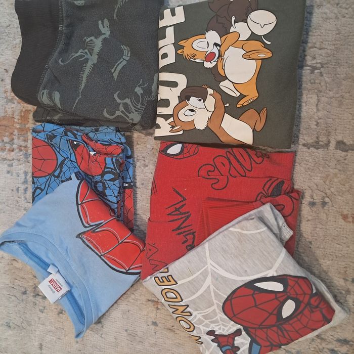 Paczka ubrań dla chłopca roz 98/104 Spiderman