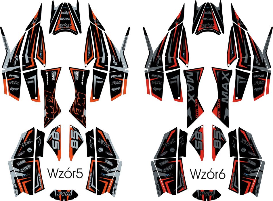 Naklejki EGL mad max - KTM okleina