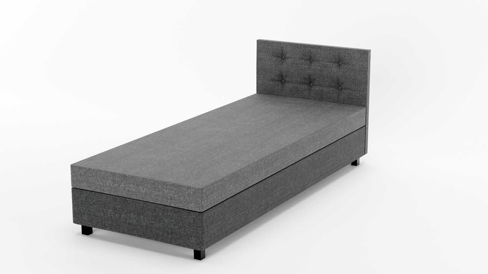 Sofa jednoosobowa rozkładana z pojemnikiem tapczan młodzieżowy