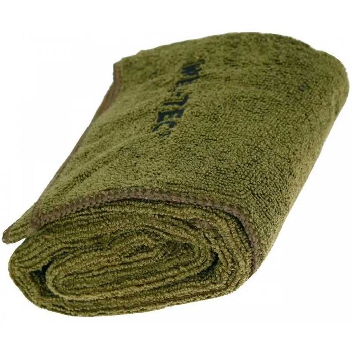Рушник швидкосохнучий з мікрофібри Mil-Tec Microfibre Sturm армійський похідний рушник полотенце