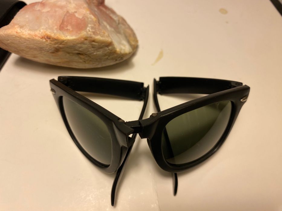 Óculos de sol dobrável vintage