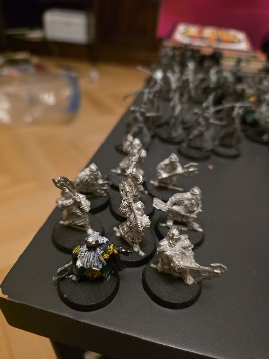 LOTR MESBG Balin + 8 Khazad Guard – 9 metalowych figurek