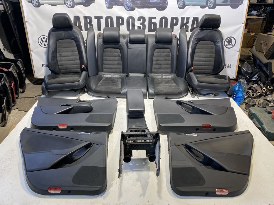салон пассат б6 алькантара сидіння сидушки Passat B6