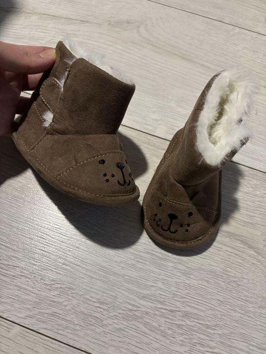 Niechodki zimowe buciki z futerkiem 19/20