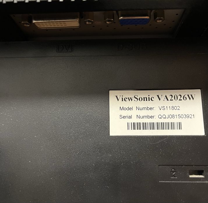 Монитор ViewSonic 20"