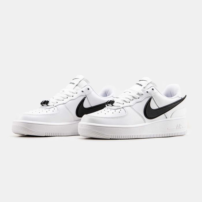 Кросівки Nike Air Force x AMBUSH White/Black premium