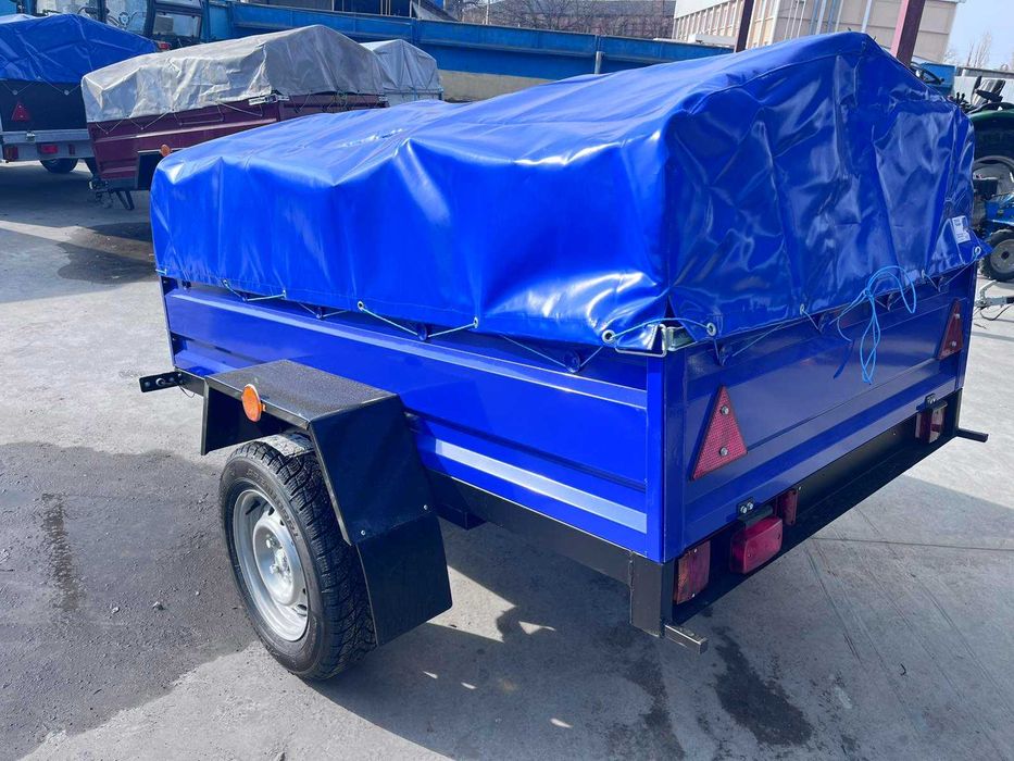 Новий надійний причіп автомобільний 2000*1300х35 (модель Дніпро-200)