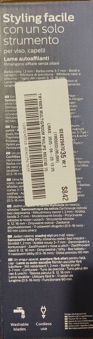Maszynka do strzyżenia Philips Multigroom series 3000